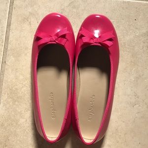 Elephantito girls hot pink Paris Flat